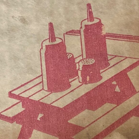 vintage mini table toter new in damaged box - Picture 2 of 4